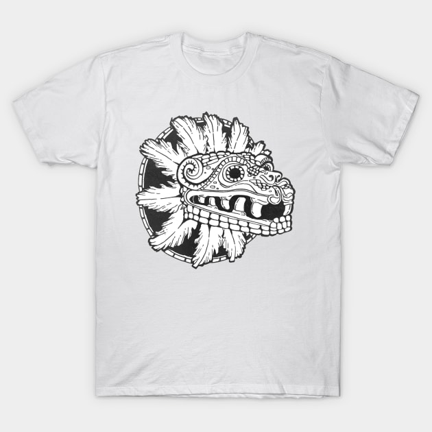 Kukulcan Quetzalcoatl T-Shirt by apokatastasis